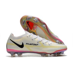 Nike Phantom GT2 Elite FG Rawdacious Fodboldstøvler Herre - Hvid Rød Lyserød